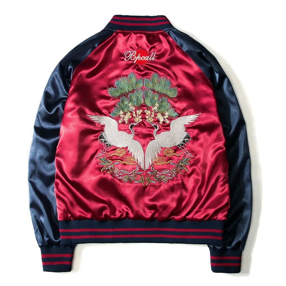 Varsity Jacket Wool - Geri dönüşümlü beyzbol ceket erkekler bahar