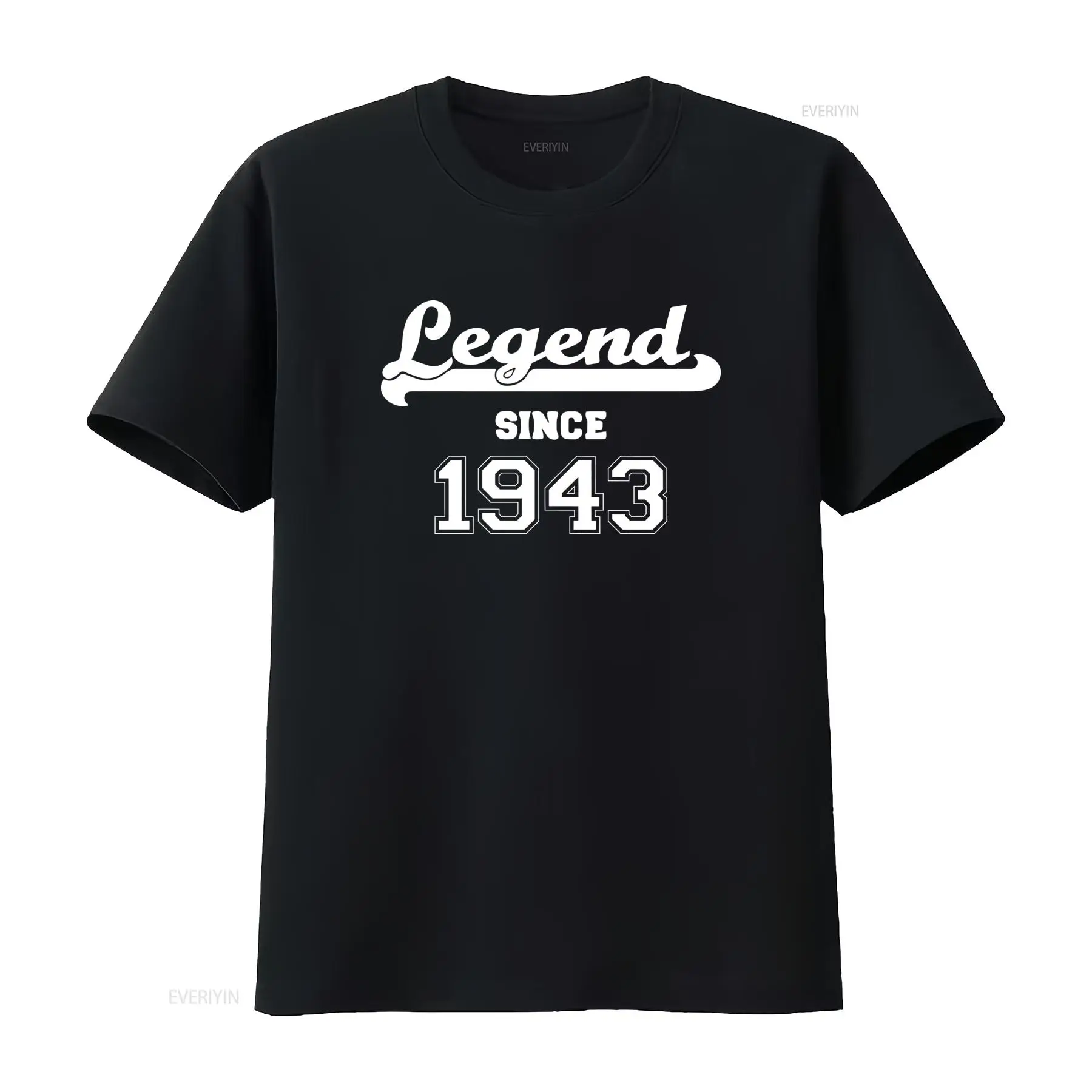 Vintage Fashion Ideas - Legend Since 1943 Tişört Retro Stil