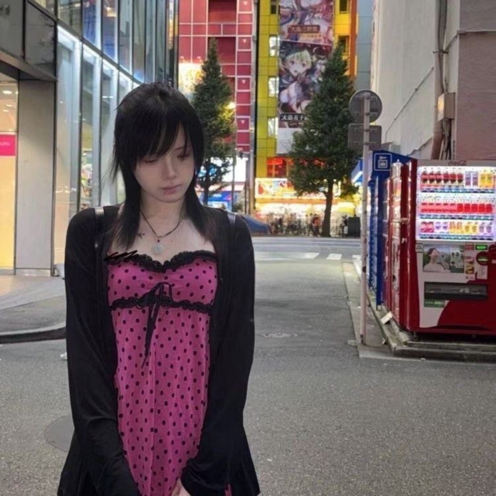 Vintage Fashion Trends - Japon tatlı 2 parça Set kadın