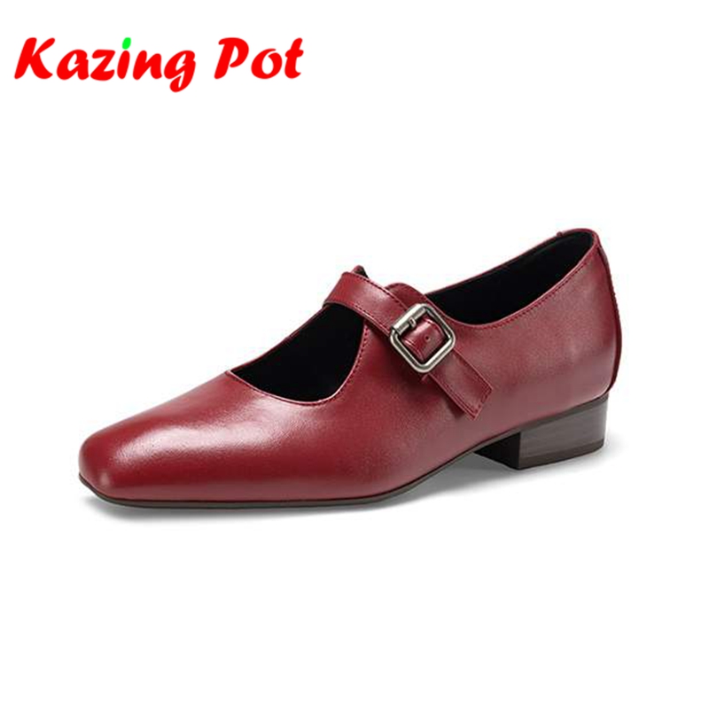 Vintage Fashion Rome - Krazing Pot Tam Tahıl Deri Yuvarlak