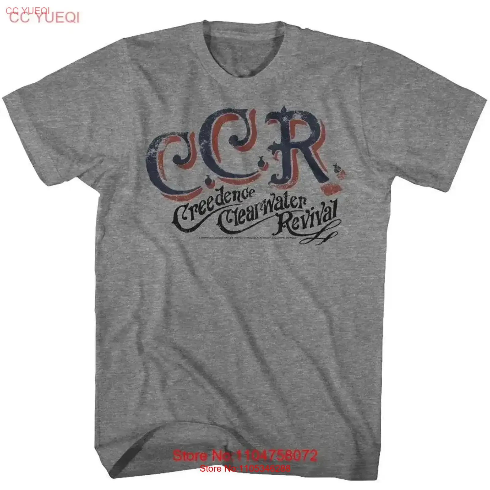 Vintage Fashion Revival - Creedence Clearwater Revival Tişörtü CCR LOGO