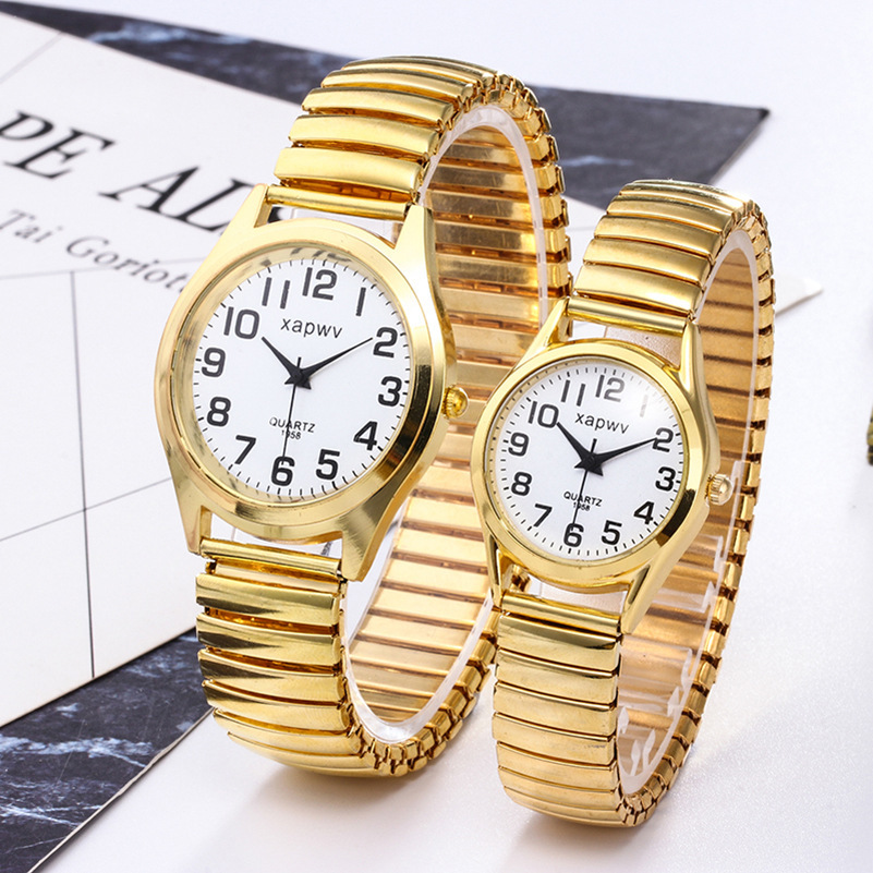 Vintage Fashion Watches - MAYZHISU Retro kadın saati Çelik Elastik