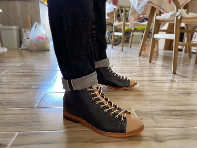 Vintage Fashion For Men - Yüksek Alet Botları Erkek Goodyear-Welted Vintage