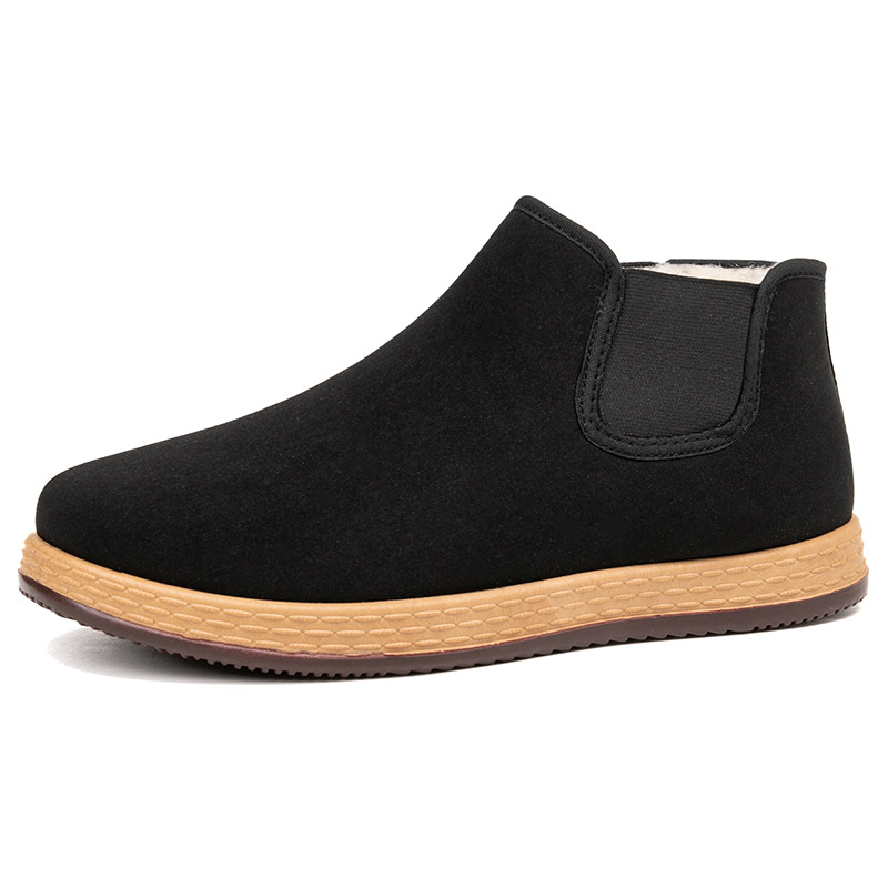 Vintage Fashion For Men - Erkek Pamuklu Ayakkabılar Erkek Kış Yeni