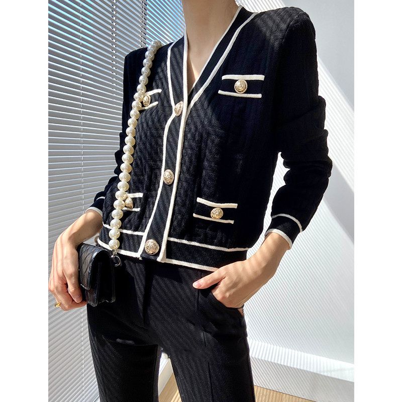İlkbahar Sonbahar Yeni V Yaka  - Crop Cardigan Vintage incelemesi ve fiyatı