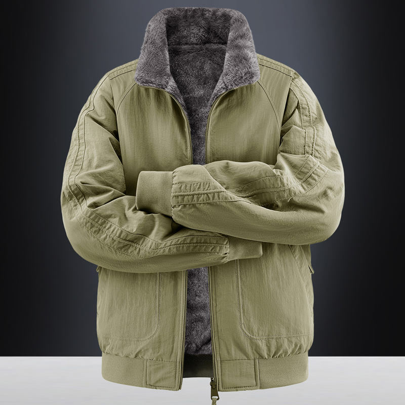 Erkek Parkaları Kalın Sıcak Çi - Varsity Jacket Wool incelemesi ve fiyatı