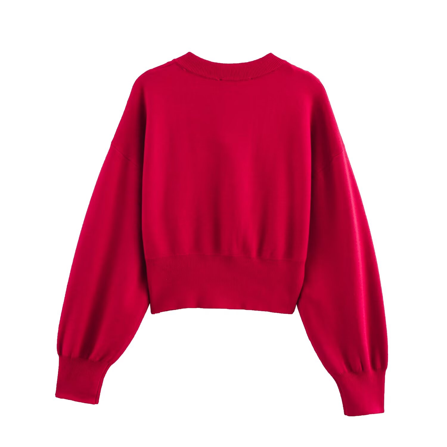 Kadın Kırpılmış Örgü Hırka Düğ - Crop Cardigan Vintage incelemesi ve fiyatı