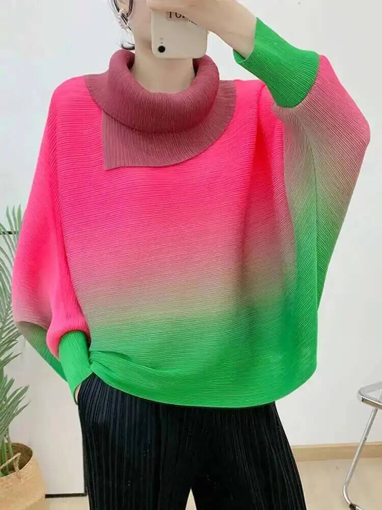 Pileli tişört degrade kadınlar - Vintage Fashion Build incelemesi ve fiyatı