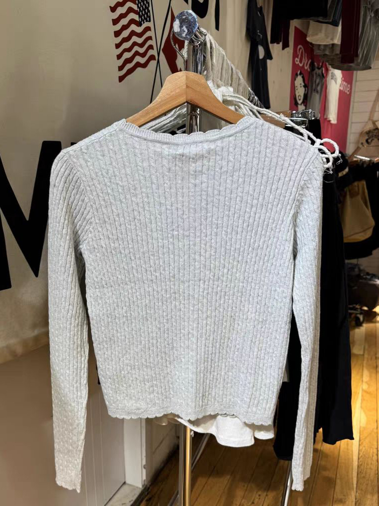 Cepler Büküm Çiçek Örme Kazak  - Crop Cardigan Vintage incelemesi ve fiyatı