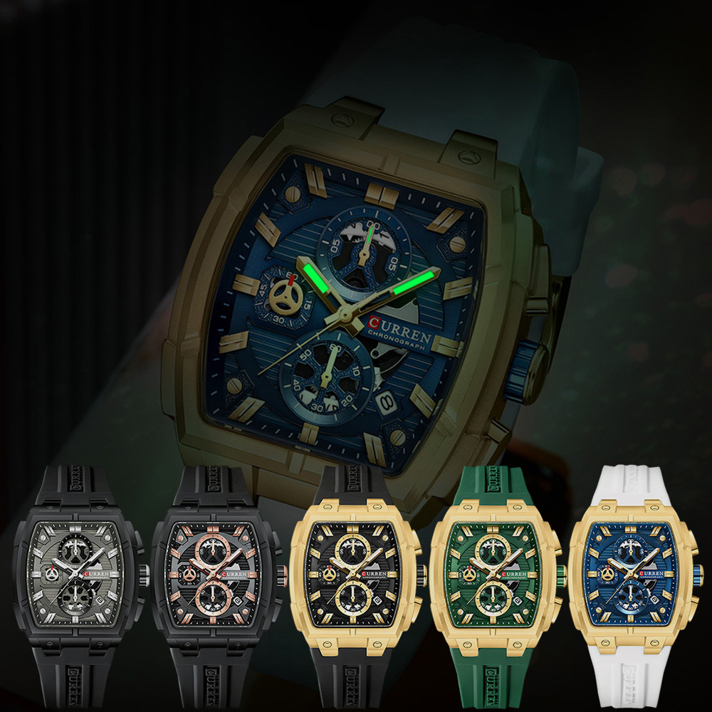 CURREN Lüks Vintage Erkek Spor - Vintage Fashion Watches incelemesi ve fiyatı