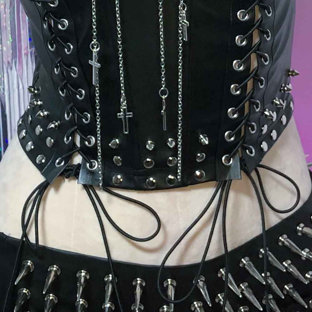 Çivili Perçin Grunge Vintage E - Vintage Fashion Revival incelemesi ve fiyatı