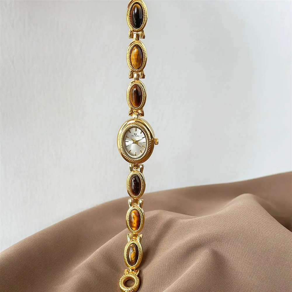 Kadın Altın Saat Vintage Kahve - Vintage Fashion Watches incelemesi ve fiyatı