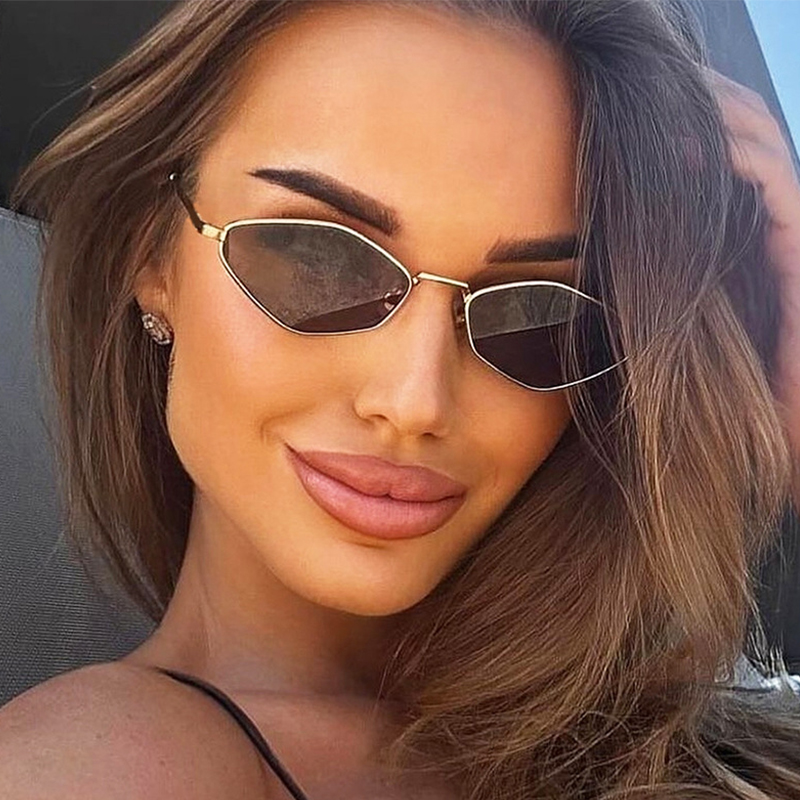 Trendy Poligon Küçük Güneş Göz - Vintage Fashion Trends incelemesi ve fiyatı