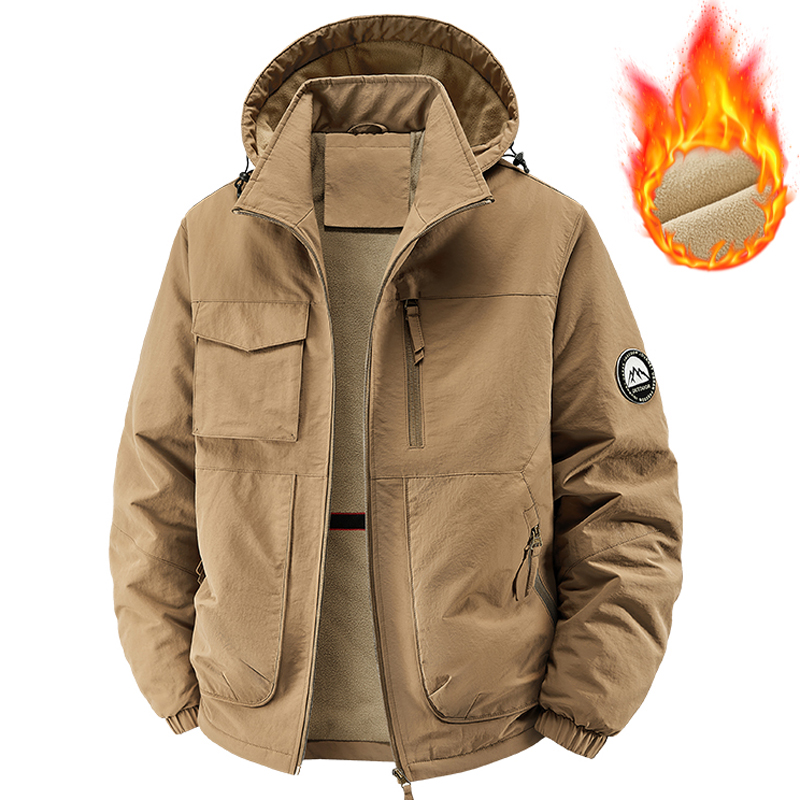 Erkekler Parkas Kalın Sıcak Ka - Varsity Jacket Wool incelemesi ve fiyatı