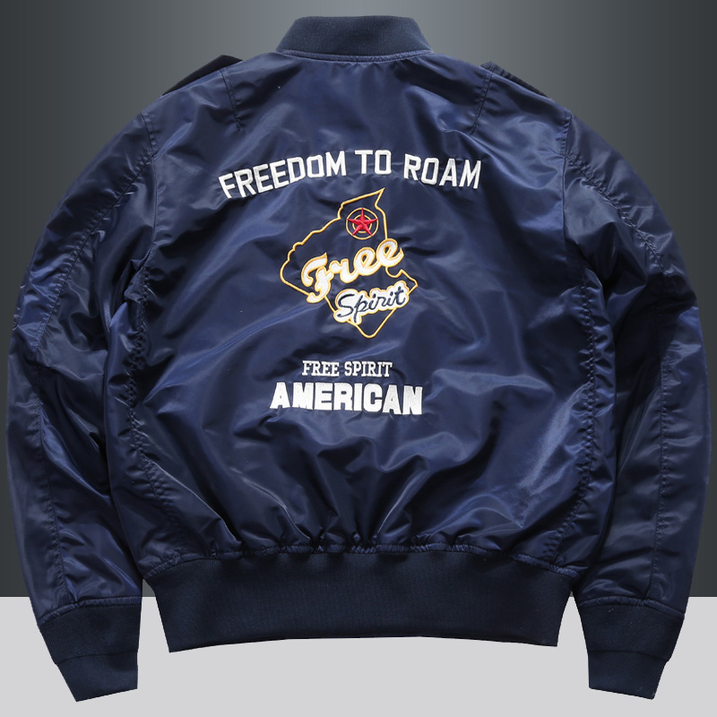 Erkek bahar taktik ordu MA-1 u - Varsity Jacket Wool incelemesi ve fiyatı