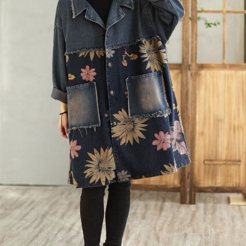 Orta ve Uzun Boy Denim Ceket K - Vintage Trench Coat incelemesi ve fiyatı