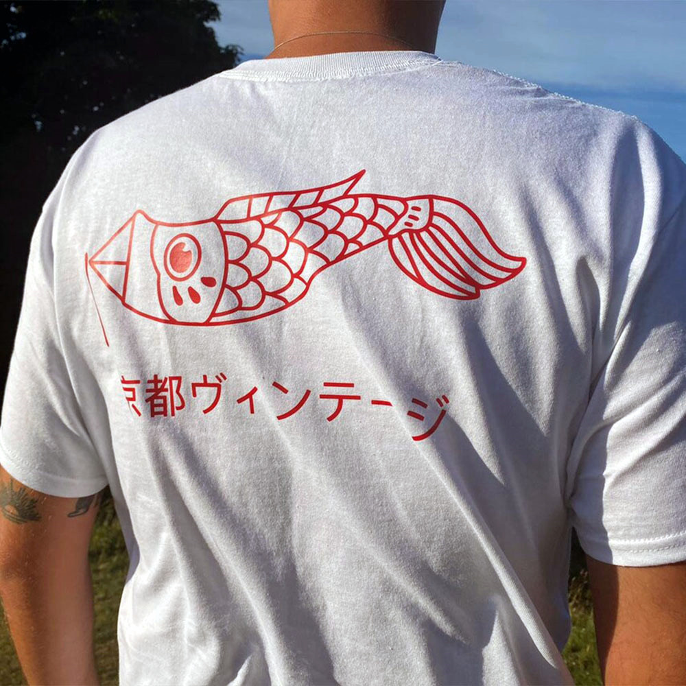 Kyoto Vintage stil beyaz baskı - Vintage Fashion Kyoto incelemesi ve fiyatı