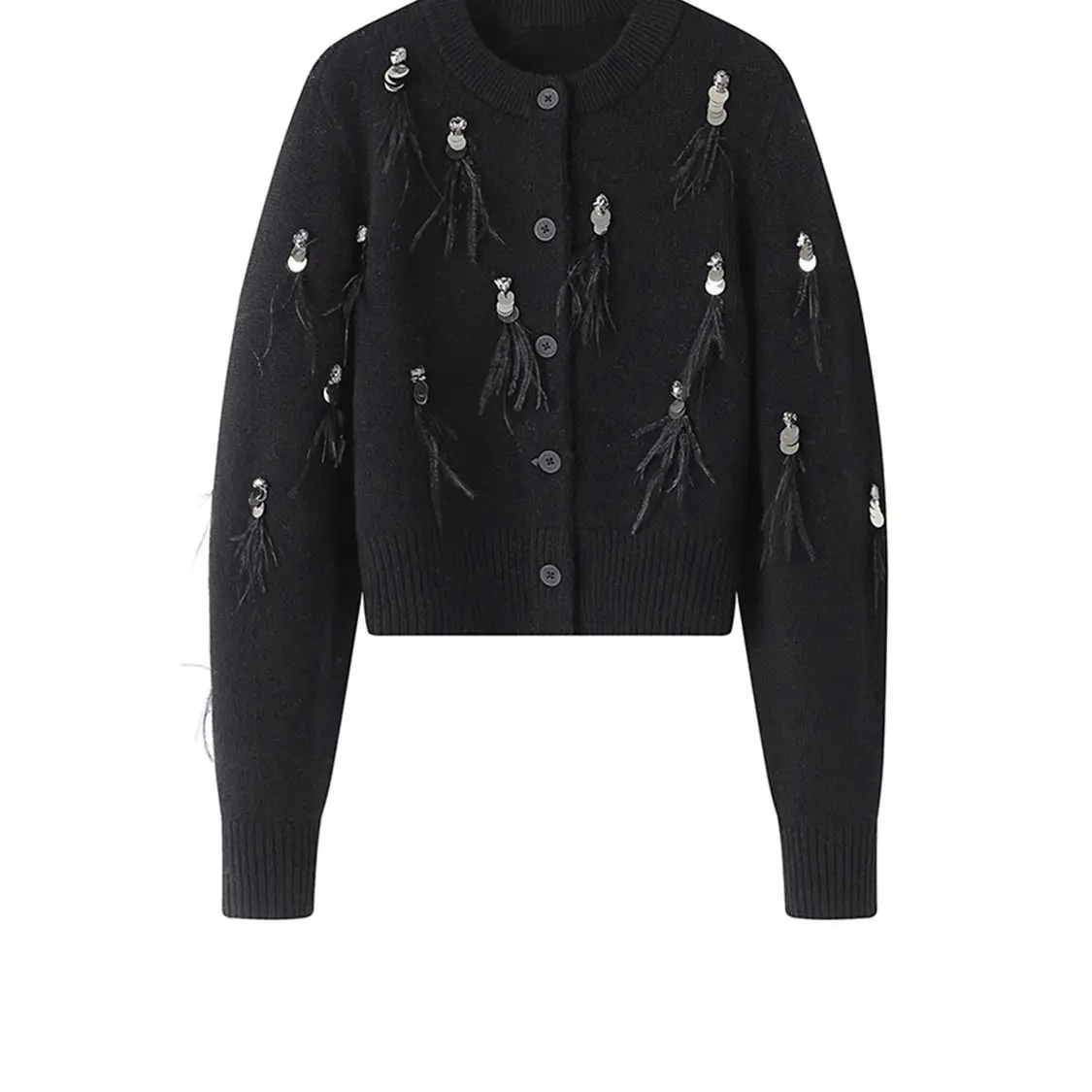 Sonbahar Kış Ceket High-end Ör - Crop Cardigan Vintage incelemesi ve fiyatı