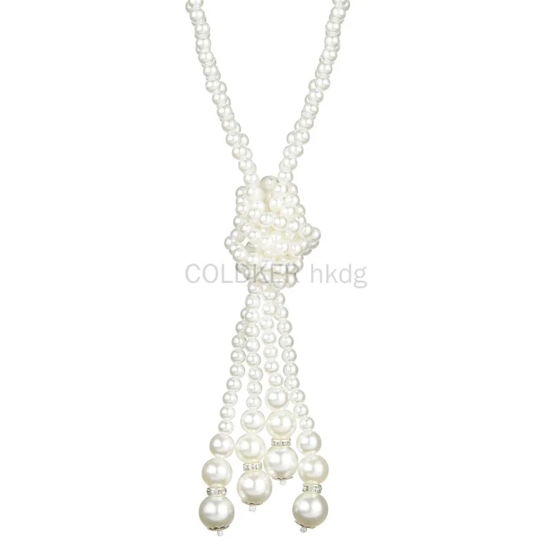 1920'ler inci kolye moda sahte - Vintage Fashion Jewelry incelemesi ve fiyatı