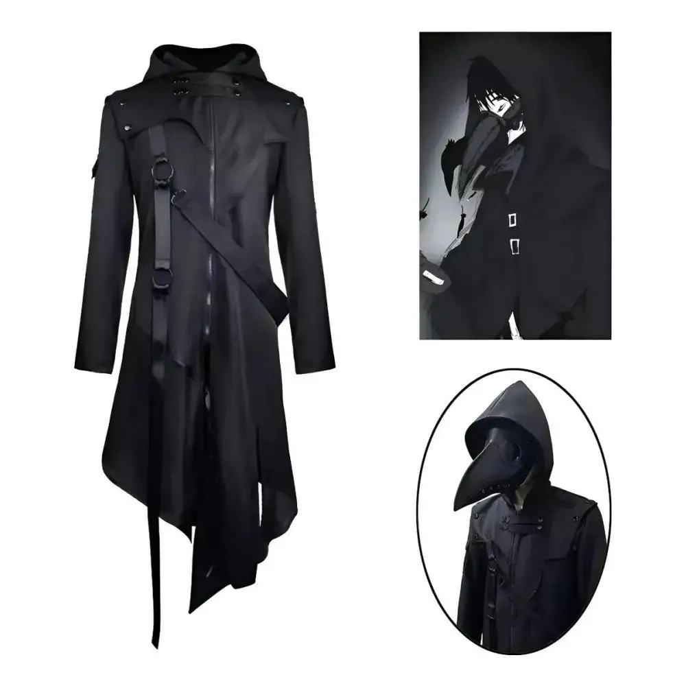 Steampunk Trençkot Gotik Ceket - Vintage Trench Coat incelemesi ve fiyatı