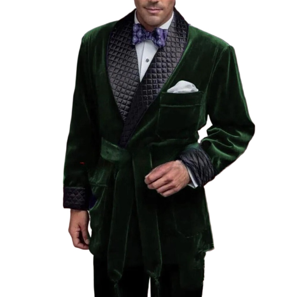 Yeşil Kadife Sigara Takım Elbi - Vintage Trench Coat incelemesi ve fiyatı