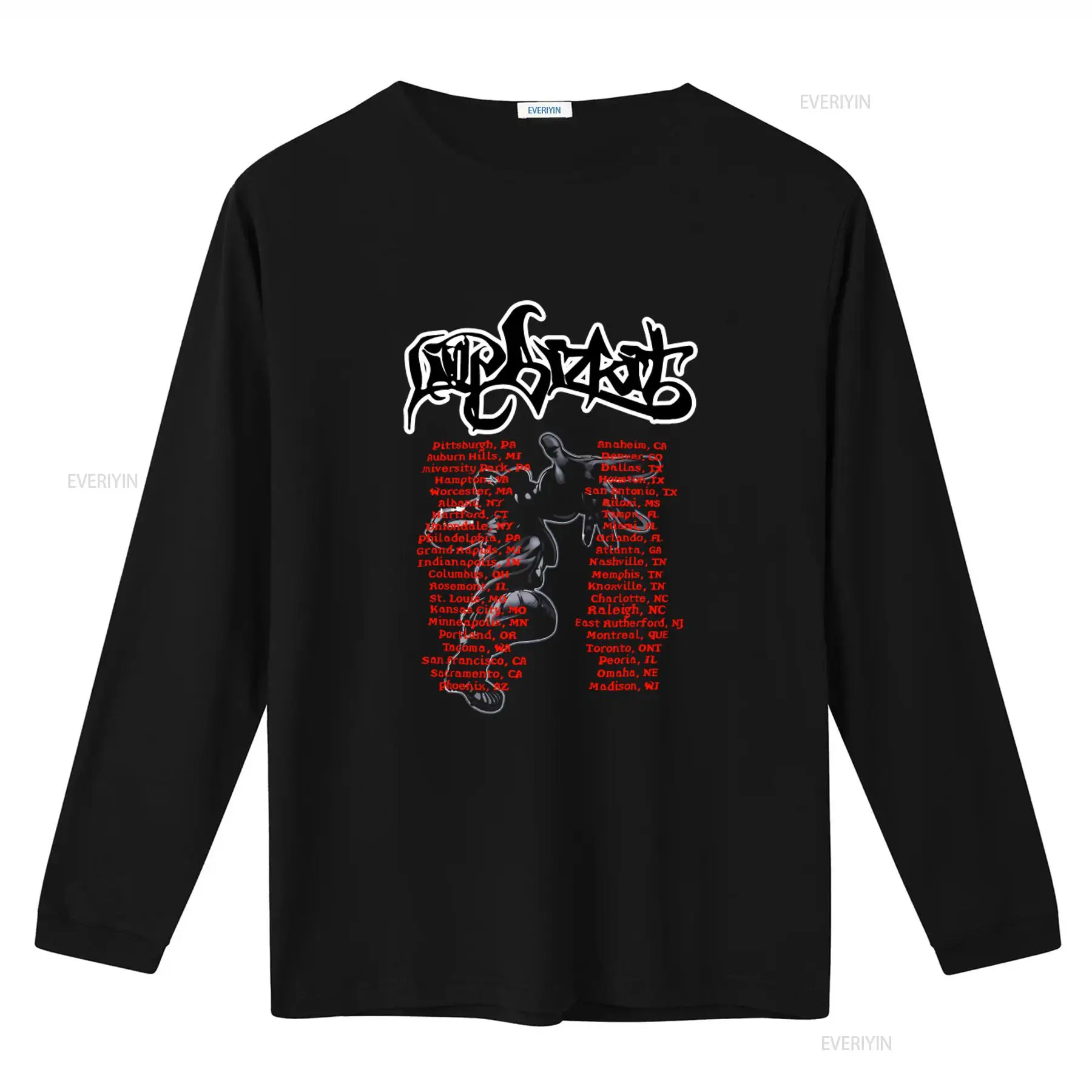 Limp Bizkit Band Tour Siyah Pa - Vintage Fashion Ideas incelemesi ve fiyatı