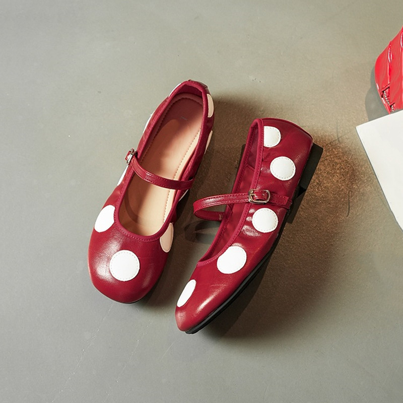 Vintage Puantiyeli Mary Janes  - Vintage Fashion Rome incelemesi ve fiyatı