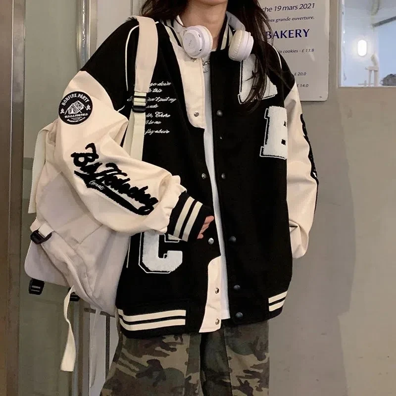 Y2k Kuzu Yün Bombacı Ceket Kad - Varsity Jacket Wool incelemesi ve fiyatı