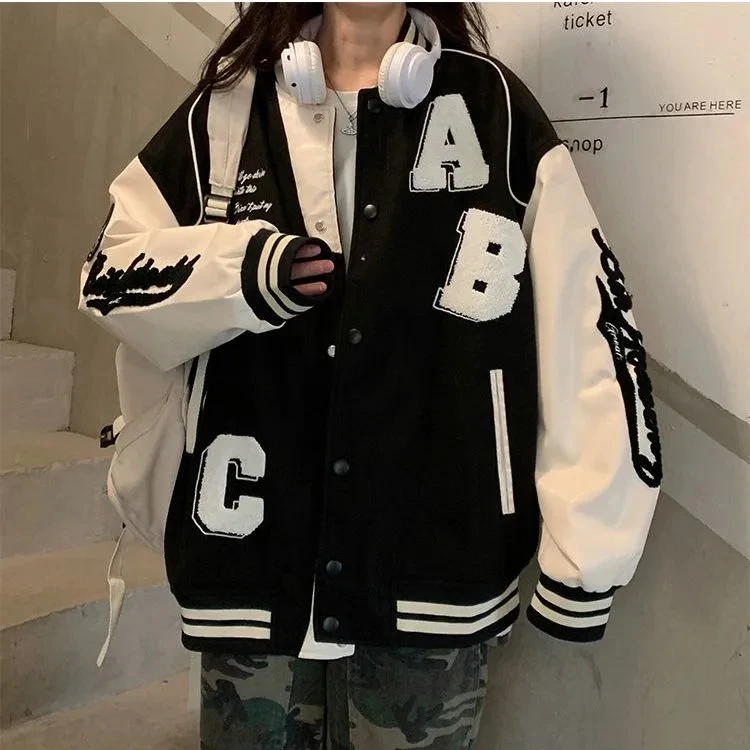 Y2k Kuzu Yün Bombacı Ceket Kad - Varsity Jacket Wool incelemesi ve fiyatı