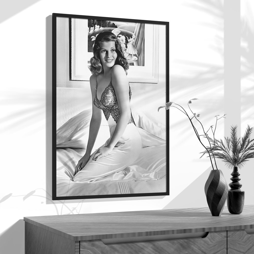 Rita Hayworth Posteri,Siyah Be - Vintage Fashion Sketches incelemesi ve fiyatı