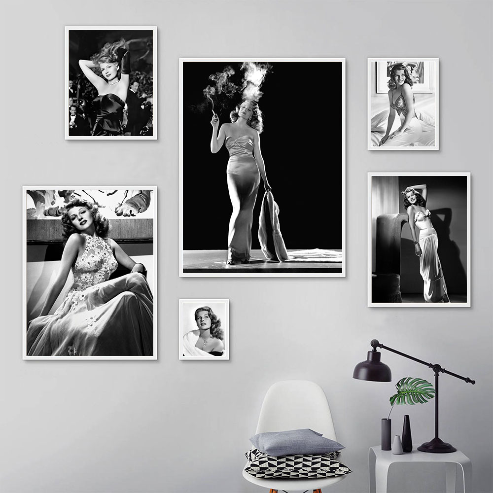 Rita Hayworth Posteri,Siyah Be - Vintage Fashion Sketches incelemesi ve fiyatı