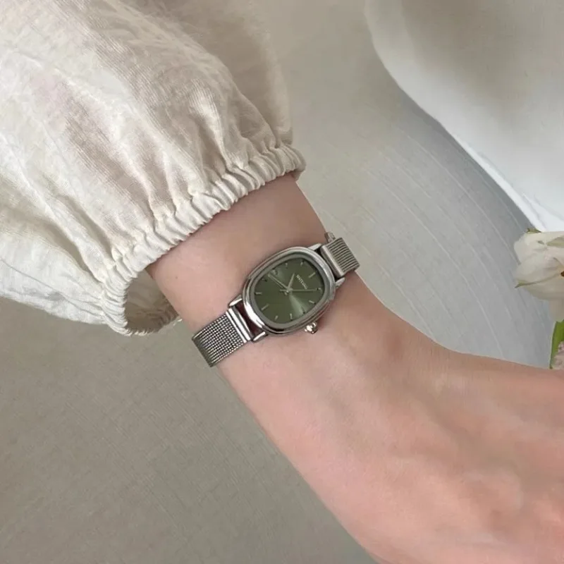 Küçük Oval Kadran Yeşil Izle B - Vintage Fashion Watches incelemesi ve fiyatı