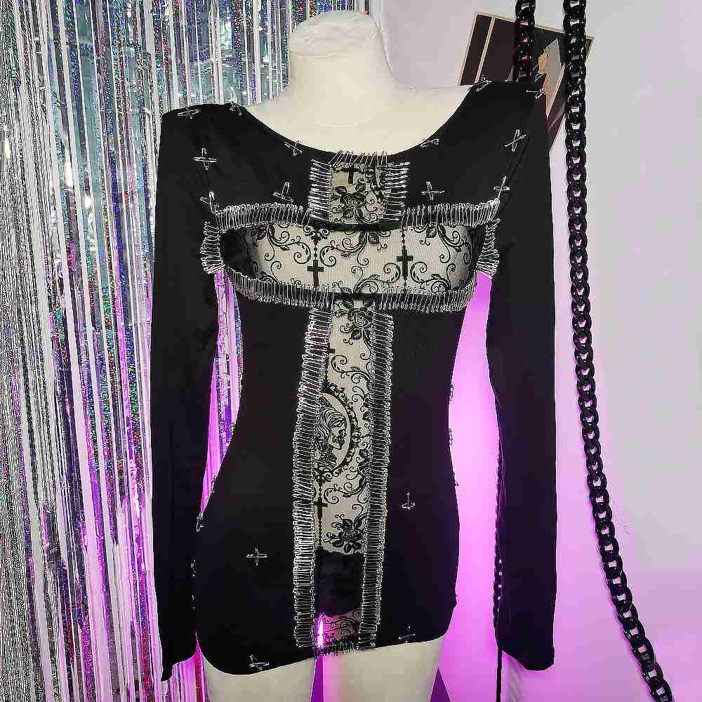 Emo Gotik T-Shirt 90'lar Vinta - Vintage Fashion Revival incelemesi ve fiyatı